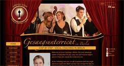 Desktop Screenshot of gesangsunterricht-in-berlin.de