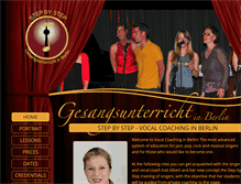 Tablet Screenshot of gesangsunterricht-in-berlin.de